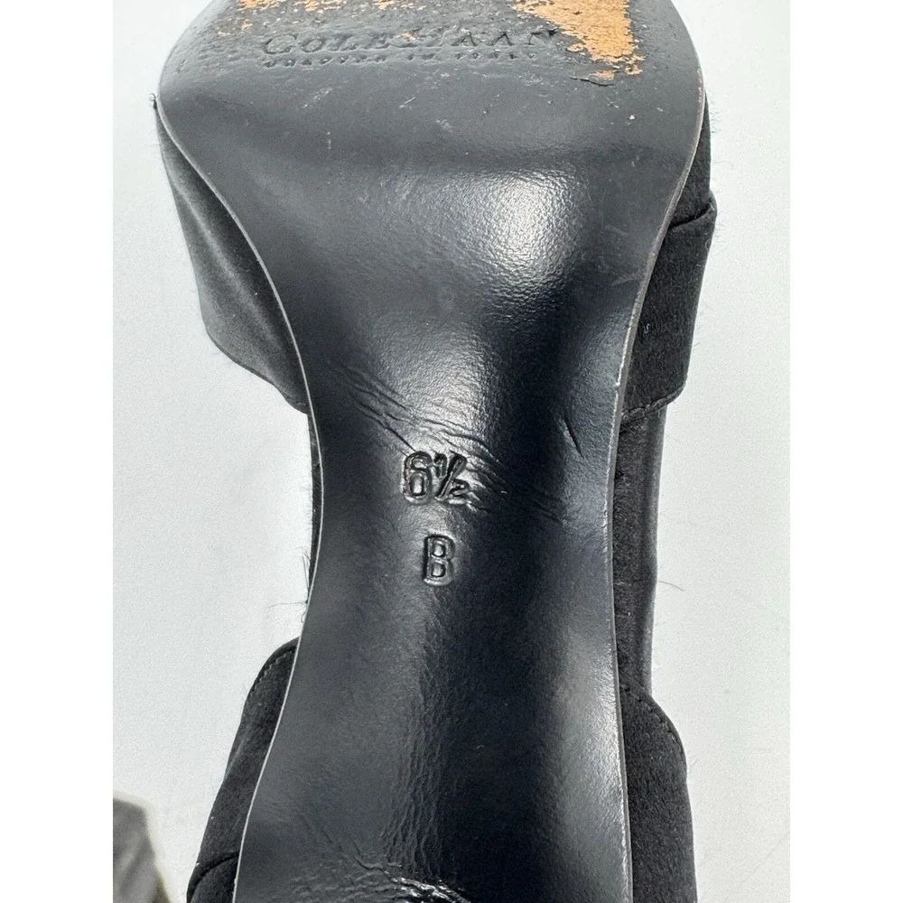 COLE HAAN - Black Layered Look Women's Pumps Size 6.5‎ B